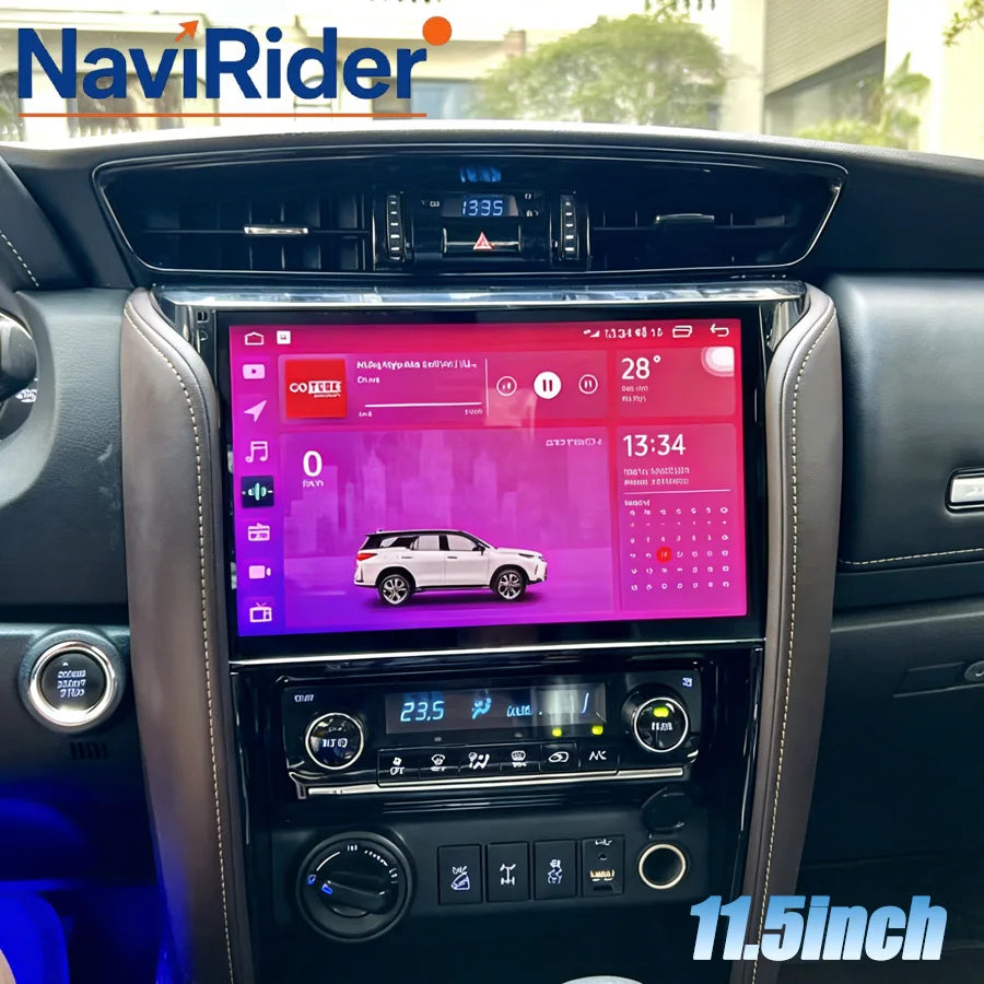 11.5inch Screen Android For Toyota Fortuner 2016-2025 Car Radio Multimedia Video Player GP