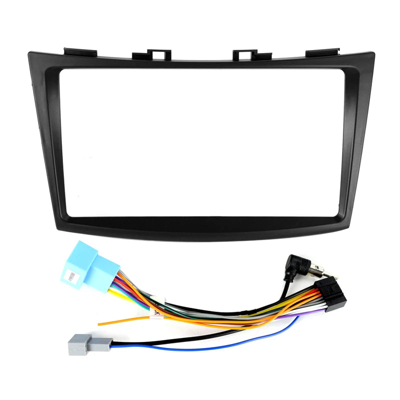 9inch Car Radio Frame Cable Dash Mount Kit for Suzuki Swift 2011 2012 2013 2014 2015 Andro | AUTOKITSHOP