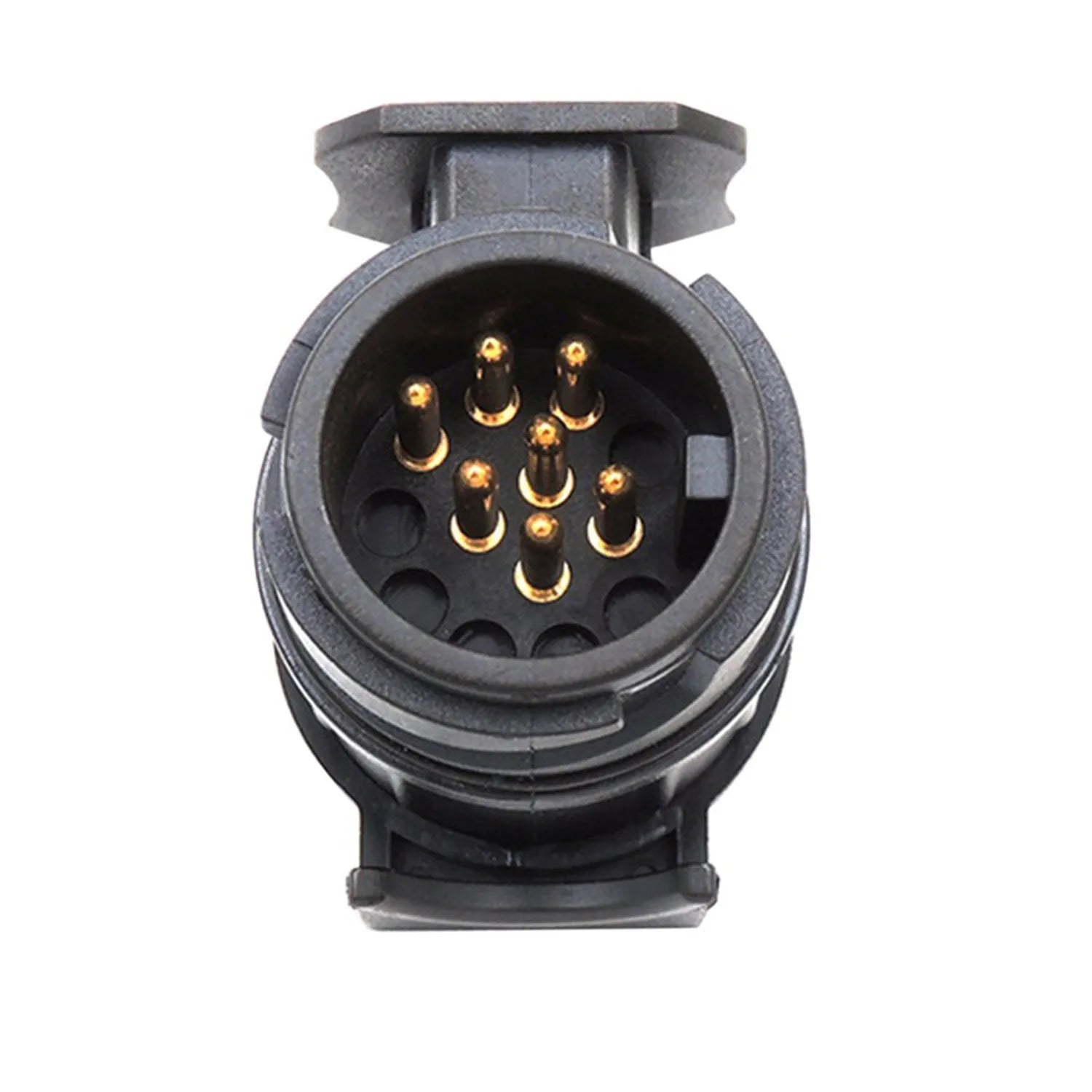 Waterproof 13 To 7 Pin Plug Trailer Caravan Electric Adapter Socket Connector 12V For Euro