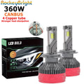 360W F180 H7 LED Headlight H4 H11 Bright Car Bulbs HB3 9005 HB4 9006 H8 HIR2 Car Headlight
