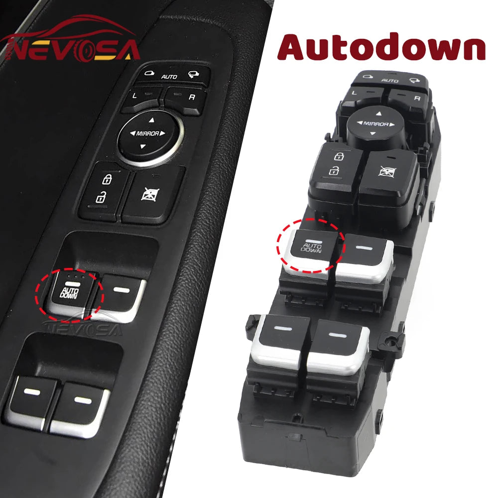 LH Driver For Kia Sorento SUV 2016 2017 2018 2019 2020 Auto Master Electric Powe for Kia C5100 C5310 - Automotive LED Li