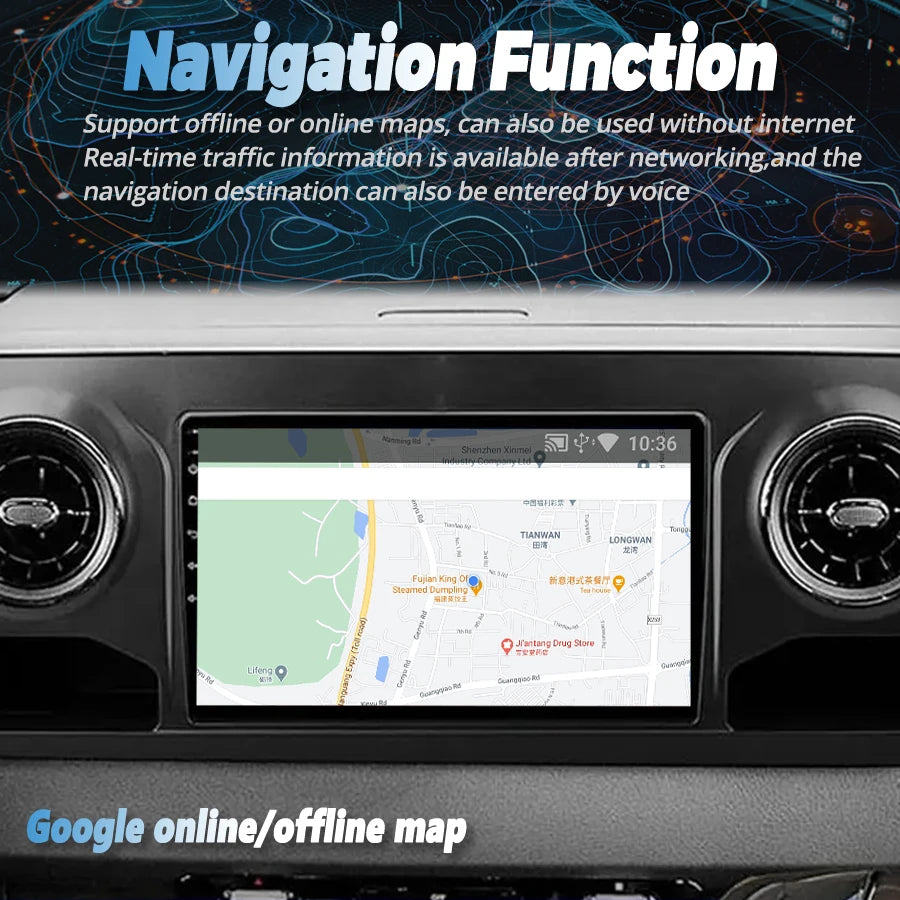 10.1inch For Benz Sprinter W906 Android 14 Screen Stereo Autoradio GPS Carplay Auto Naviga