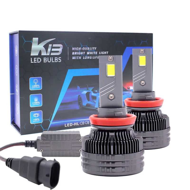 K13 240W H7 H11 Led Lamp 3 Copper Tube Led Light For Car Light Fog Light H7 H11 HB3 9005 H