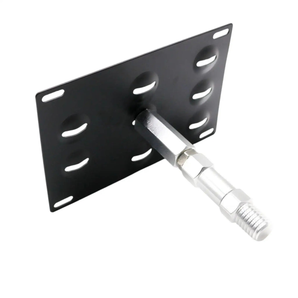 Tow Hook License Plate Bracket Professional Waterproof Decorative High Performance Rustproof Lic - Automotive LED Light