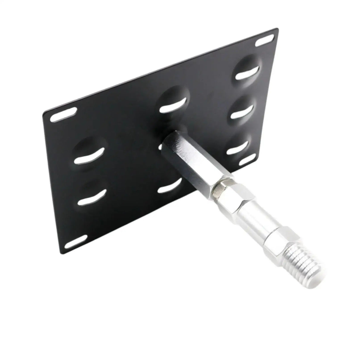 Tow Hook License Plate Bracket Professional Waterproof Decorative High Performance Rustproof Lic - Automotive LED Light
