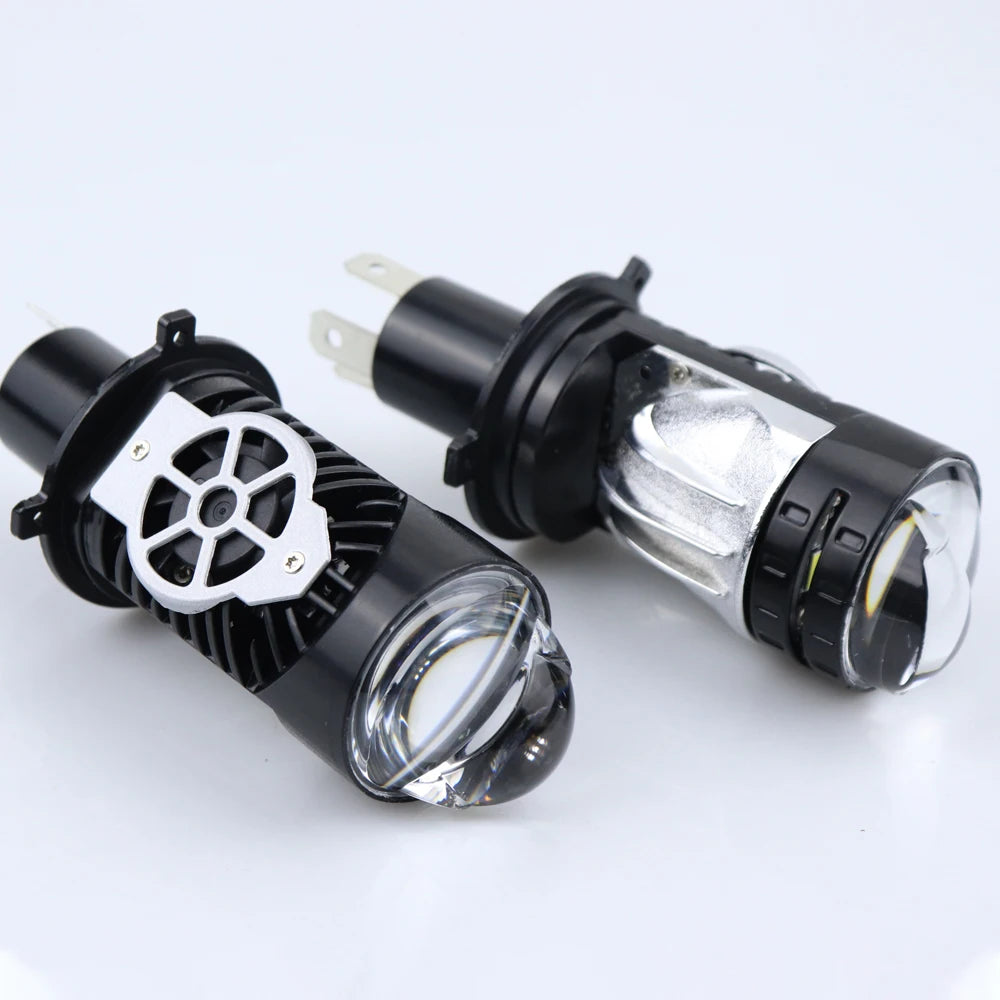 H4 Auto Lamp Mini Lens LED H4 Bulbs Headlight 800000LM Car Motorcycle Hi/ lo beam Dual Pro
