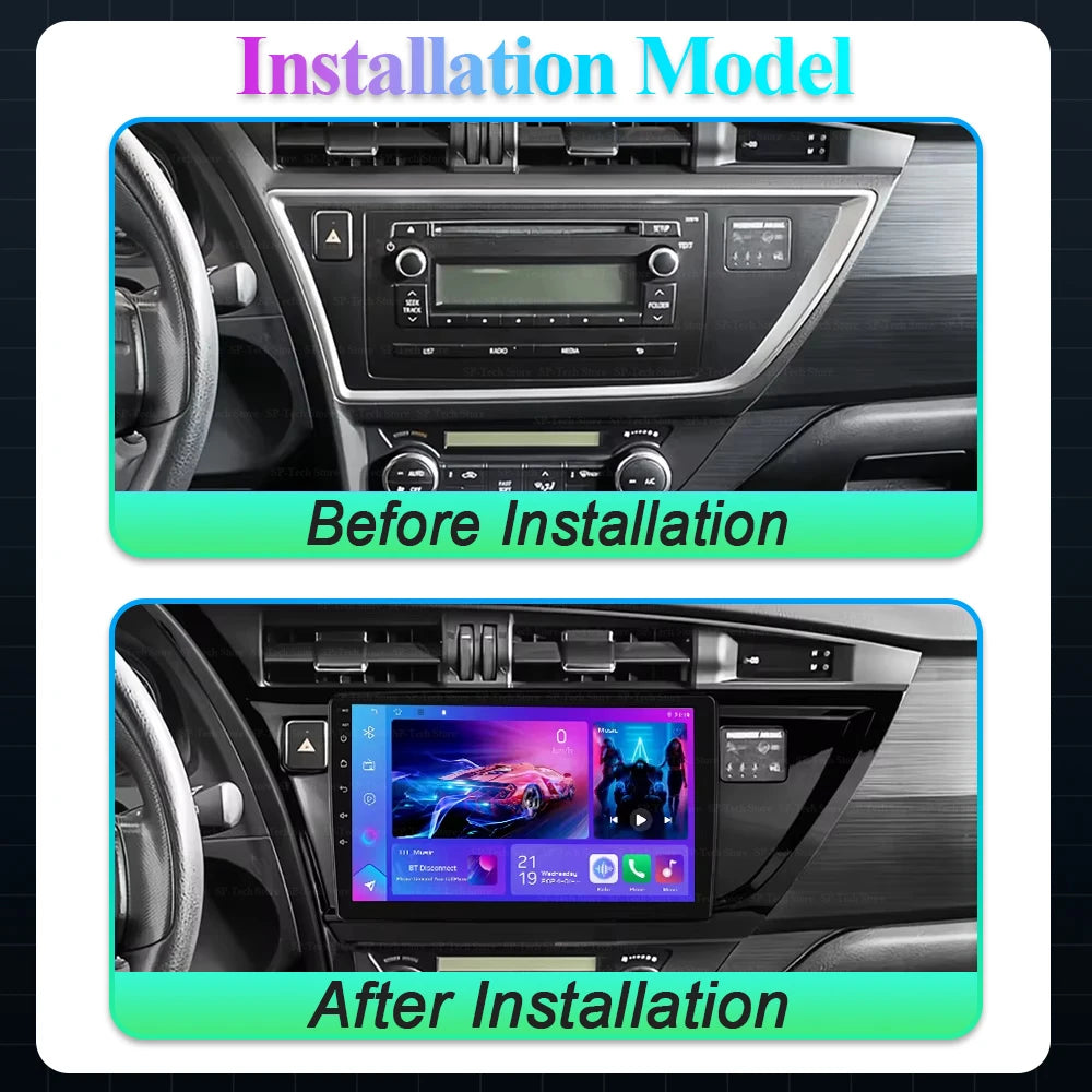 Android 16 For Toyota Corolla Auris 2013-2016 Android Car Radio Stereo Head Unit Multimedi | AUTOKITSHOP
