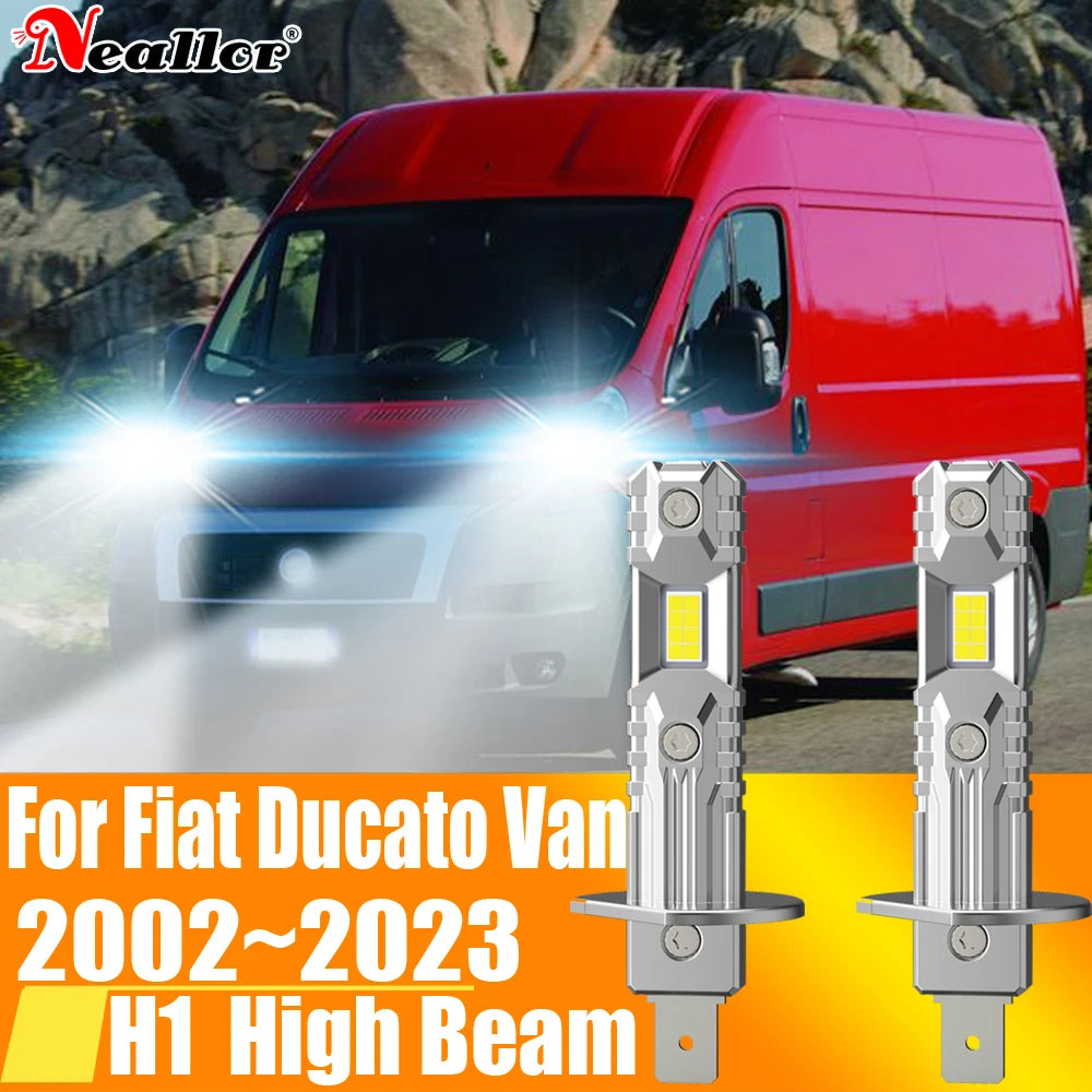 2x H1 Led Light Canbus Bulb Car Headlight High Power Auto Fog Diode Moto Driving Running L