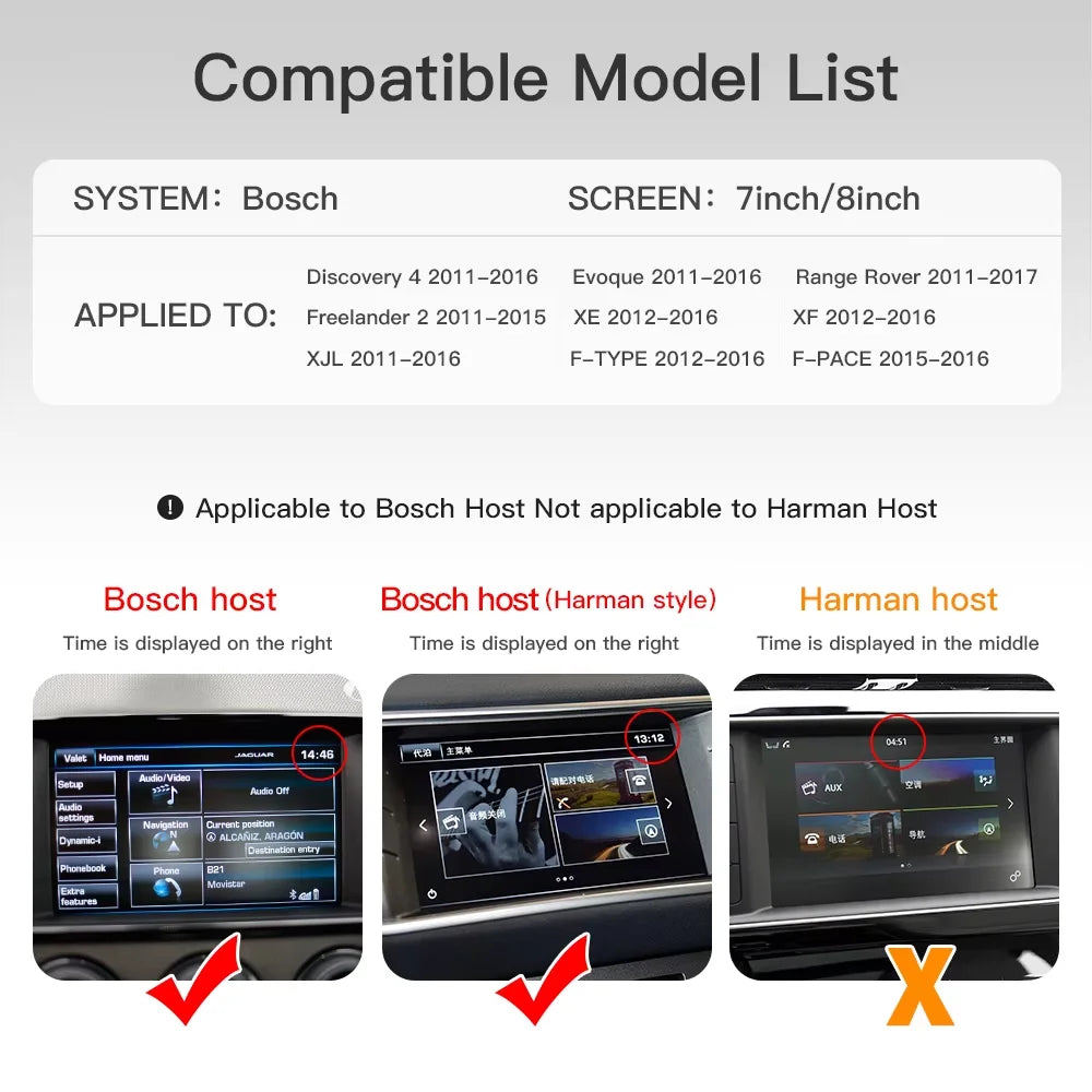 Original Screen Upgrade Wireless Carplay Android Auto Adapter For Land Rover DISCOVERY 4 2