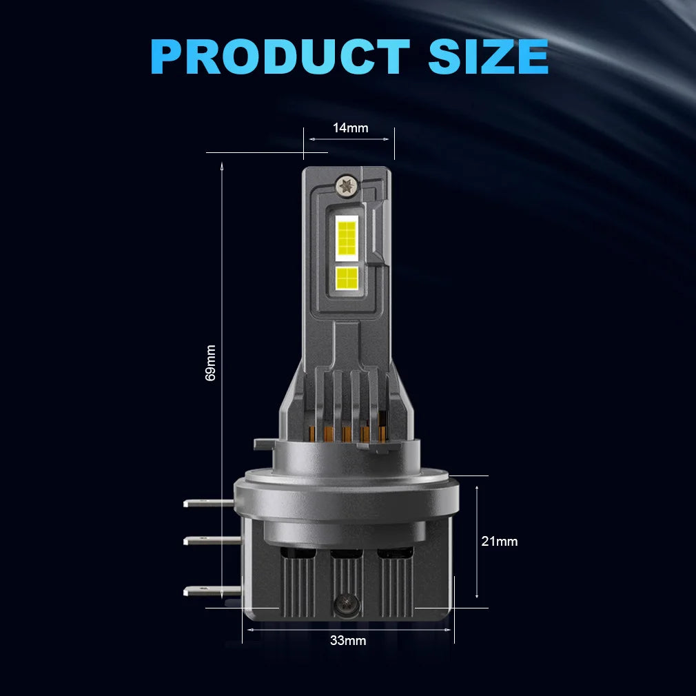 XSTORM 30000LM H15 LED Lights For VW Golf 6 MK3 H15 LED Headlight Bulbs High Low Beam Driv