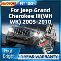 2/4Pcs LED Headlight Bulbs Canbus Lamps High Low Beam For JEEP GRAND CHEROKEE III WH WK 20