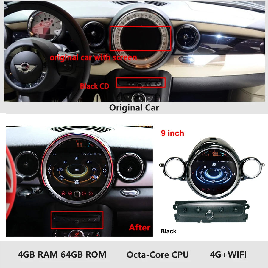 RGB - Ambient Light - for BMW R61 R56 R54 - Car Interior Lighting