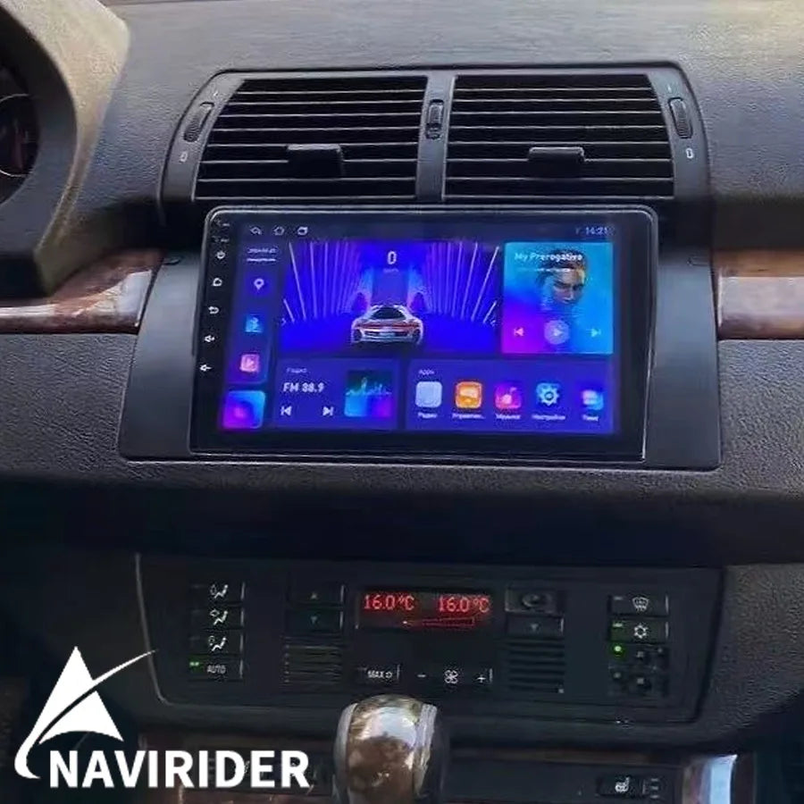 10.25inch 1280*480 Screen Android 15 Auto Radio For BMW E39 1996- 2004 E53 X5 M5 Carplay 4 | AUTOKITSHOP
