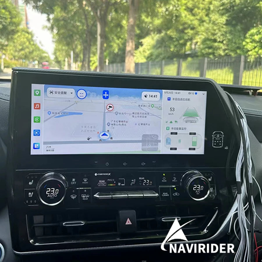 For TOYOTA Highlander 2022 CROWN KLUGER CarPlay Car Radio Autoradio 12.3inch Stereo Multim | AUTOKITSHOP