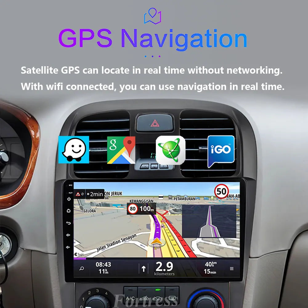 Android 16 Car Radio For Hyundai Sonata EF 2001 - 2012 Multimedia Video Player Navigation