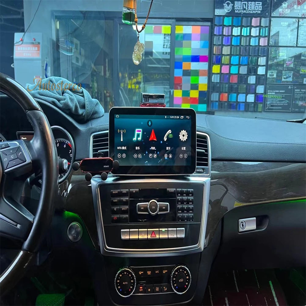 Android 14 Carplay Car GPS Navigation for Mercedes Benz GL/ML 2013-2015 NTG4.5 Multimedia