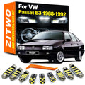 ZITWO 12Pcs LED Interior Light Kit For VW Volkswagen Passat B3 Sedan Variant 198 for VW B3 - Canbus LED Car Light