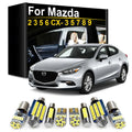 LED Interior Light Kit for Mazda CX3 CX5 CX7 CX8 CX9 2 3 5 6 1996- 2007 - Canbus Dome Map Door Trunk Bulbs | AUTOKITSHOP