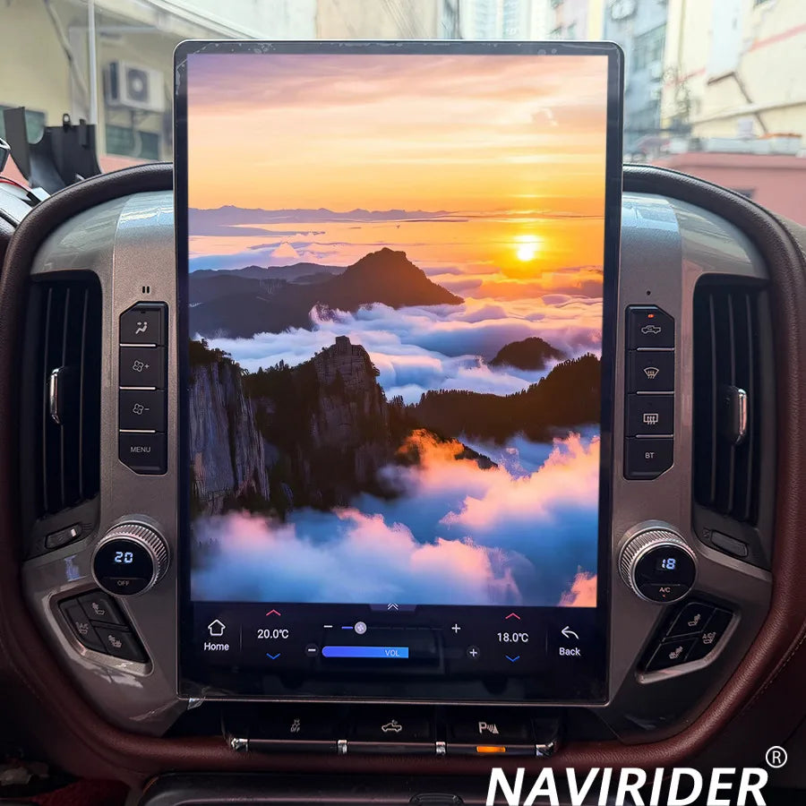 15.6" Dual System Android Car Radio For GMC SIERRA Silverado 2014-2023 Multimedia Video Pl | AUTOKITSHOP
