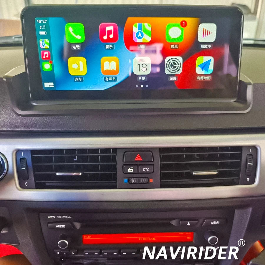 Bluetooth Carplay Car Multimedia Video Player For BMW 3 Series E90 E91 E92 E93 2007-2011 1