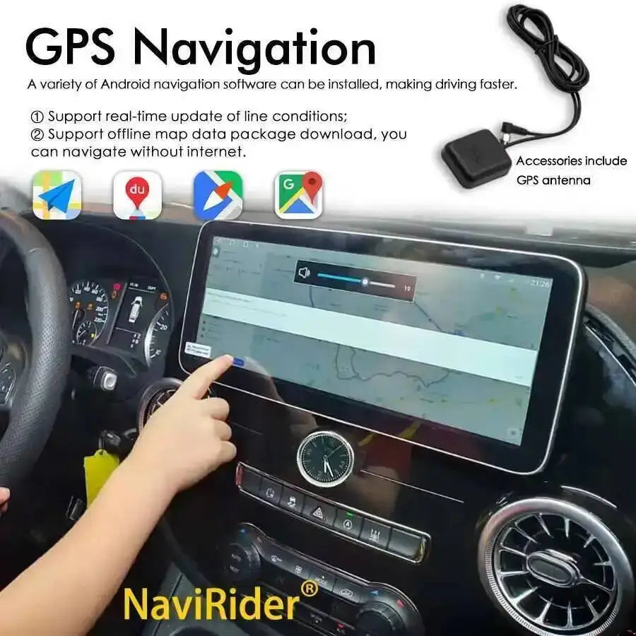 256GB 2Din Android15 Car Radio For Mercedes Benz Vito 116 W447 2016-2023 Stereo Receiver G | AUTOKITSHOP