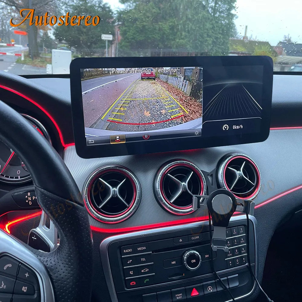 12.3 HD GEN 2023 Qualcomm 662 For Mercedes Benz A W176 GLA W117 CLA Car Multimedia Player