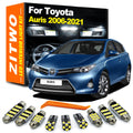 ZITWO LED Interior Map Dome Reading Light Kit For Toyota Auris Hatchback Touring for Toyota 2006-2015 - Canbus LED Car L