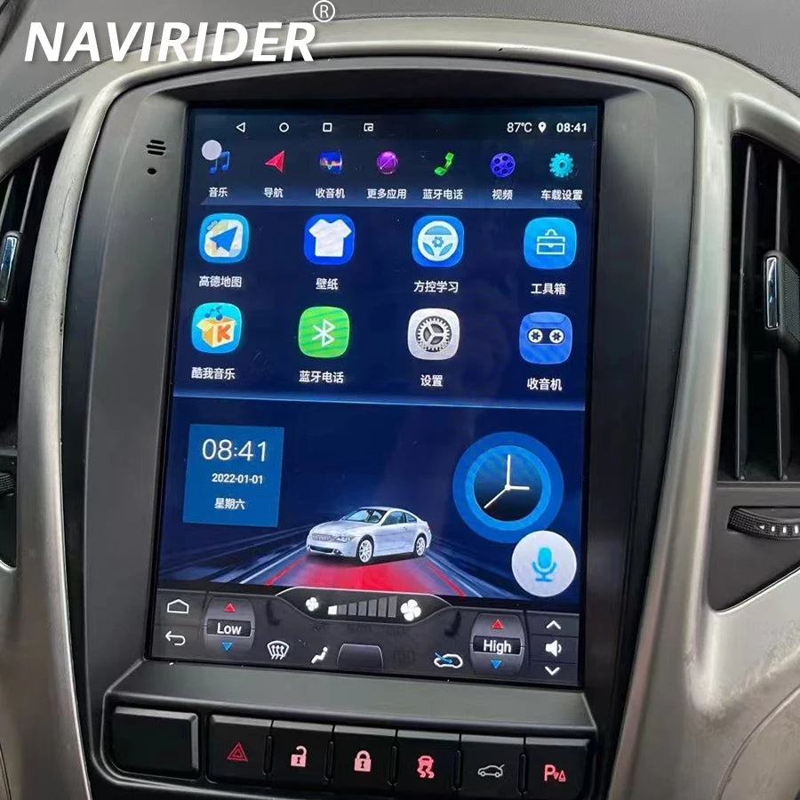 9.7inch Touch Screen Android 15 Car Radio For Buick Excelle For Opel Astra J 2010-2014 GPS