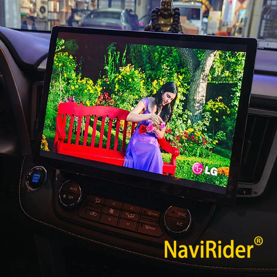 13.3" Android 14 For Toyota RAV4 Car Auto Radio Multimedia Player GPS Navigation Stereo DV