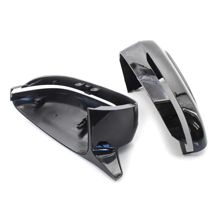 Black Gloss Rear View Side Mirror Covers for BMW G30 G20 18-2020