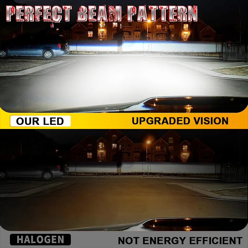 3000000LM K5C H7 LED 2800W Headlight H4 H11 H3 H8 H1 9005 9006 HB3 HB4 9012 HIR2 H9 Turbo