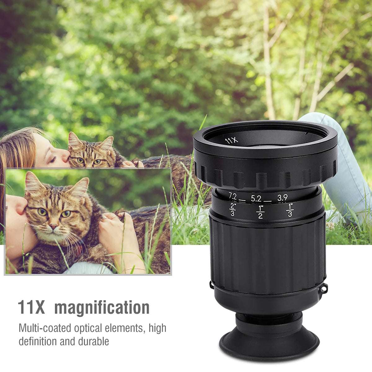 Director View Finder VD-11X Director's HD Viewfinder Scene Viewer Phototgarphy Accessory Directo - Automotive LED Light