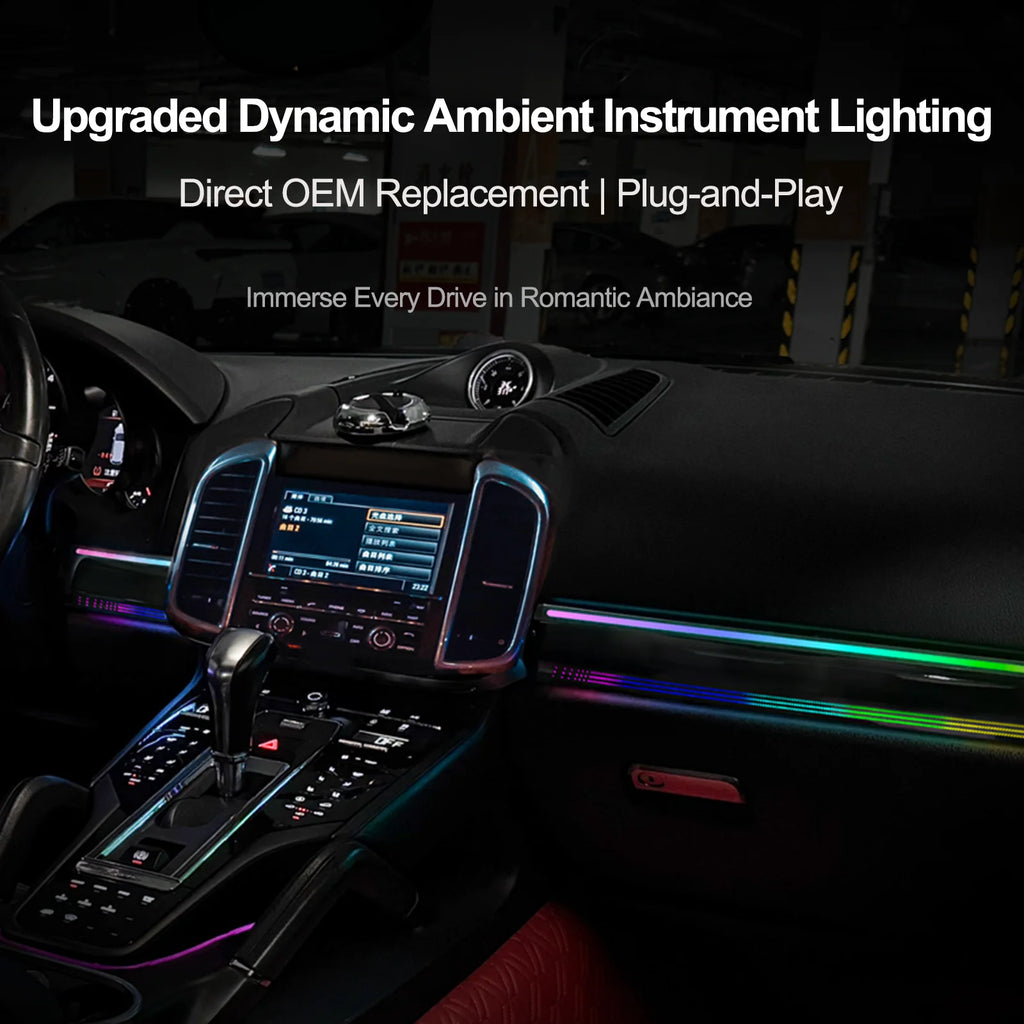 RGB - Ambient Light - for Porsche 2010-2017 - Car Interior Lighting | AUTOKITSHOP