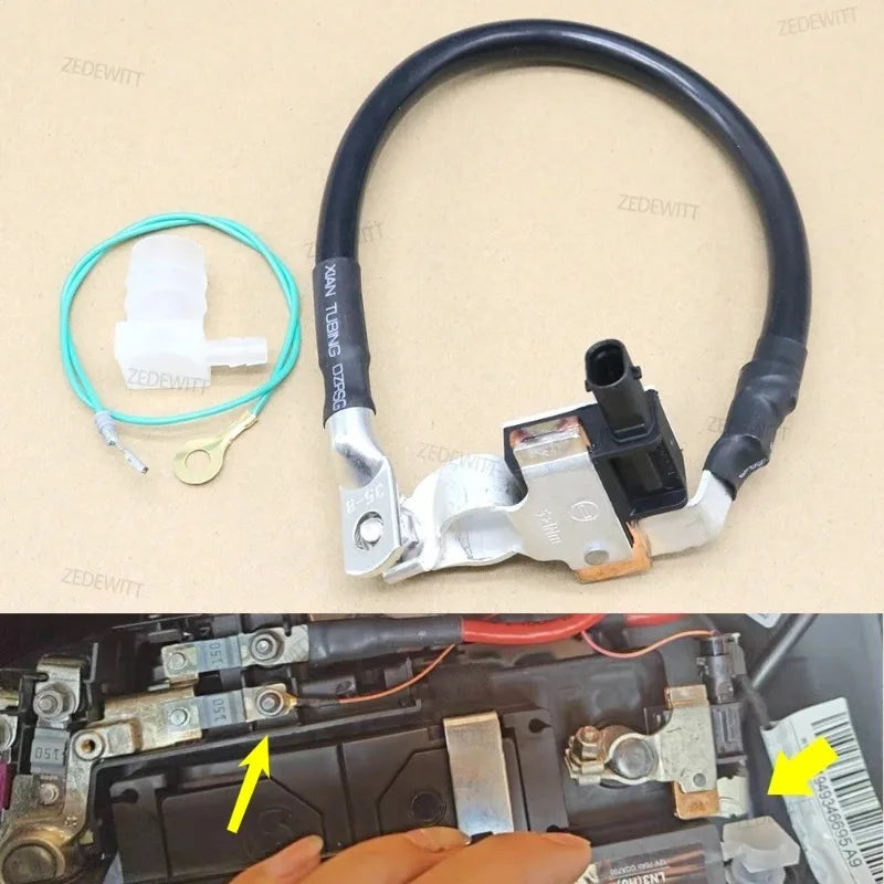 9Y0915105QY Battery Terminal Sensor Wire Compatible with Porsche Cayenne 18 23 for Lithium Lead  - Automotive LED Light