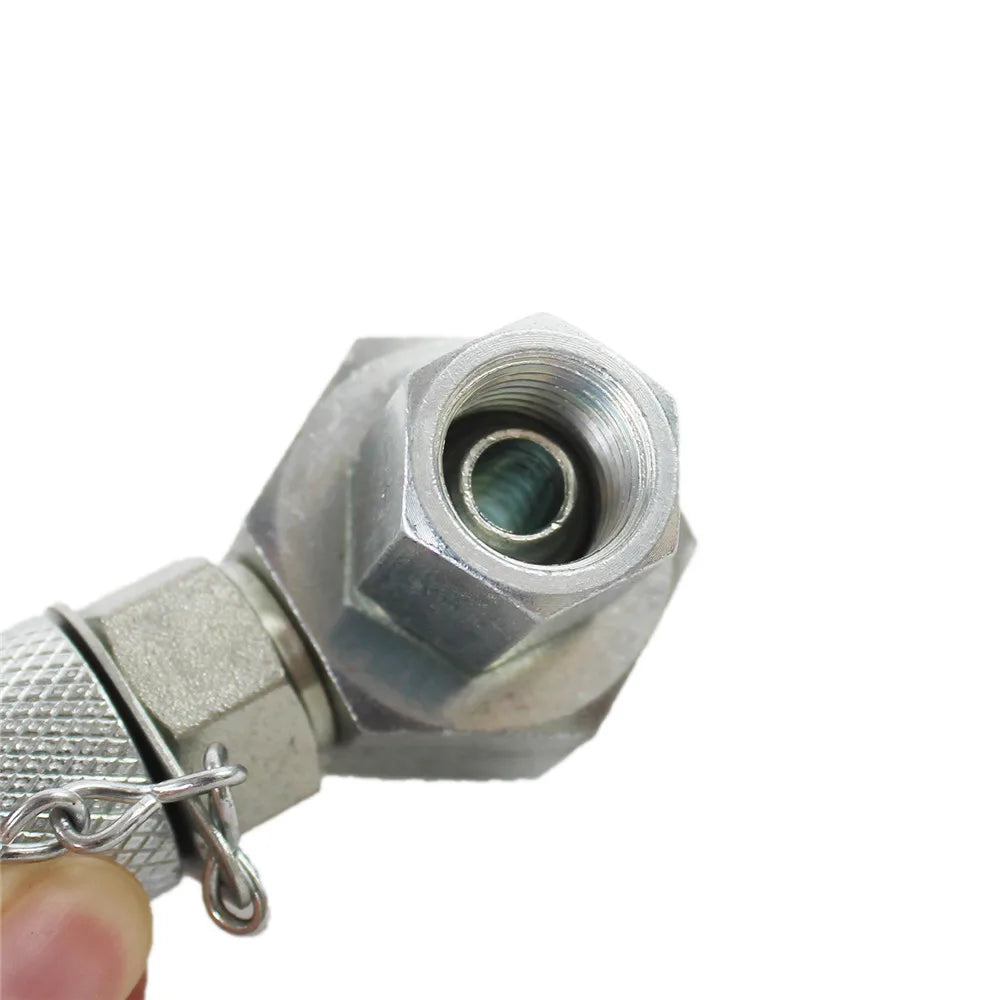 Hydraulic Swivel Run Tees Tester Coupling Set Hydraulic Tee Connectors for Excavator Const