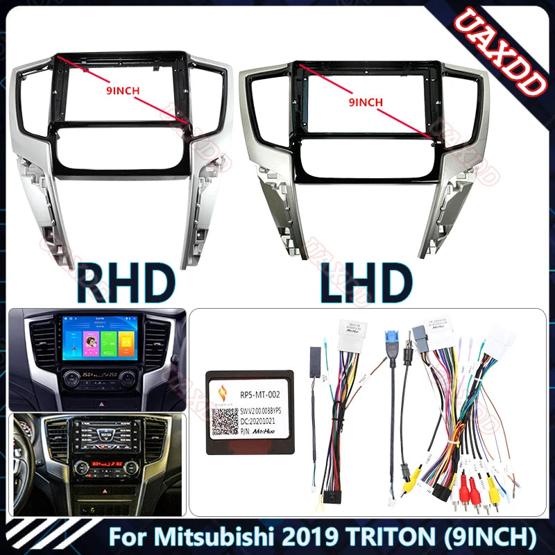 For Mitsubishi 2019 TRITON RHD LHD Car Radio Android Stereo Audio Screen Multimedia Video