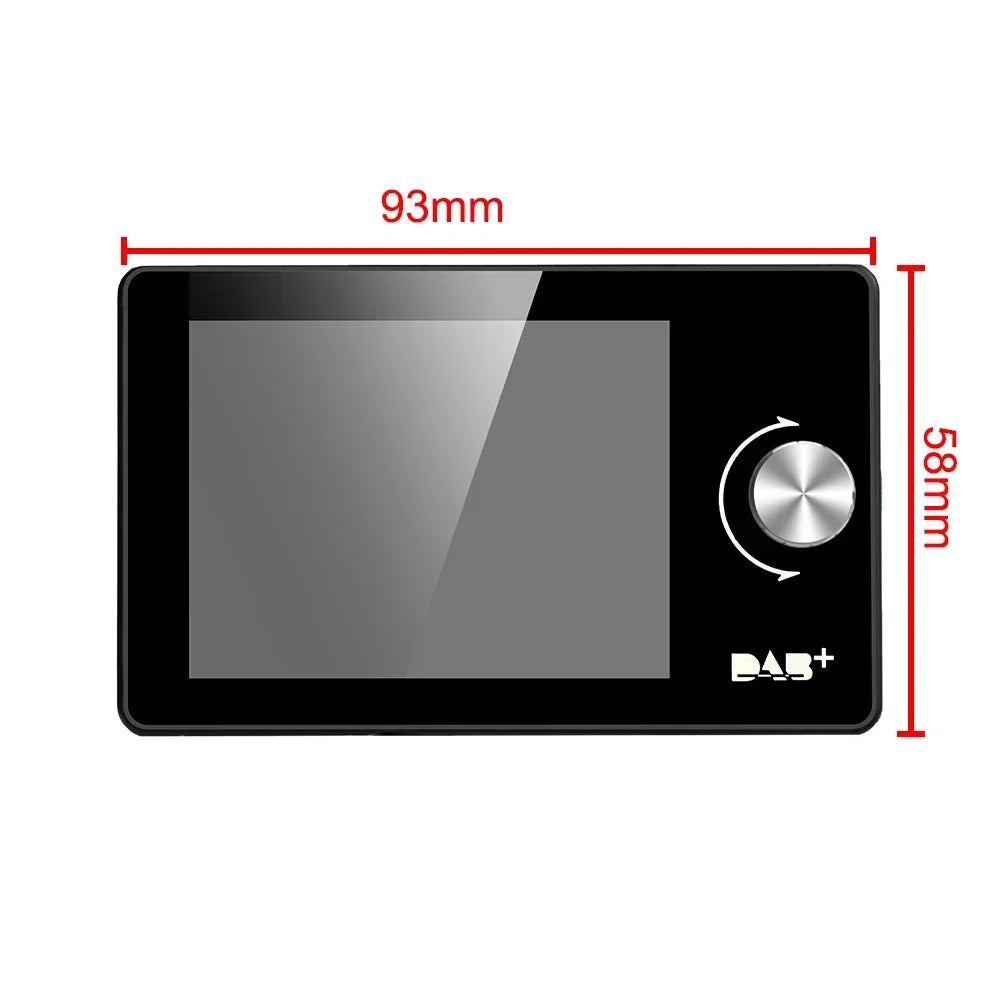 2.8Inch Dab+ Radio Car for Most Android Car Stereo Radios Dab+Digital Radio Portable Tuner