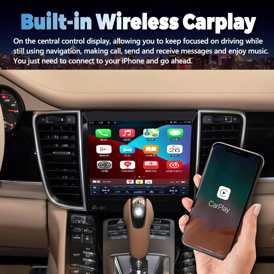 8.4" Android Carplay For Porsche Panamera 970 2010-2016 Radio Receiver Car 2din Multimedio | AUTOKITSHOP