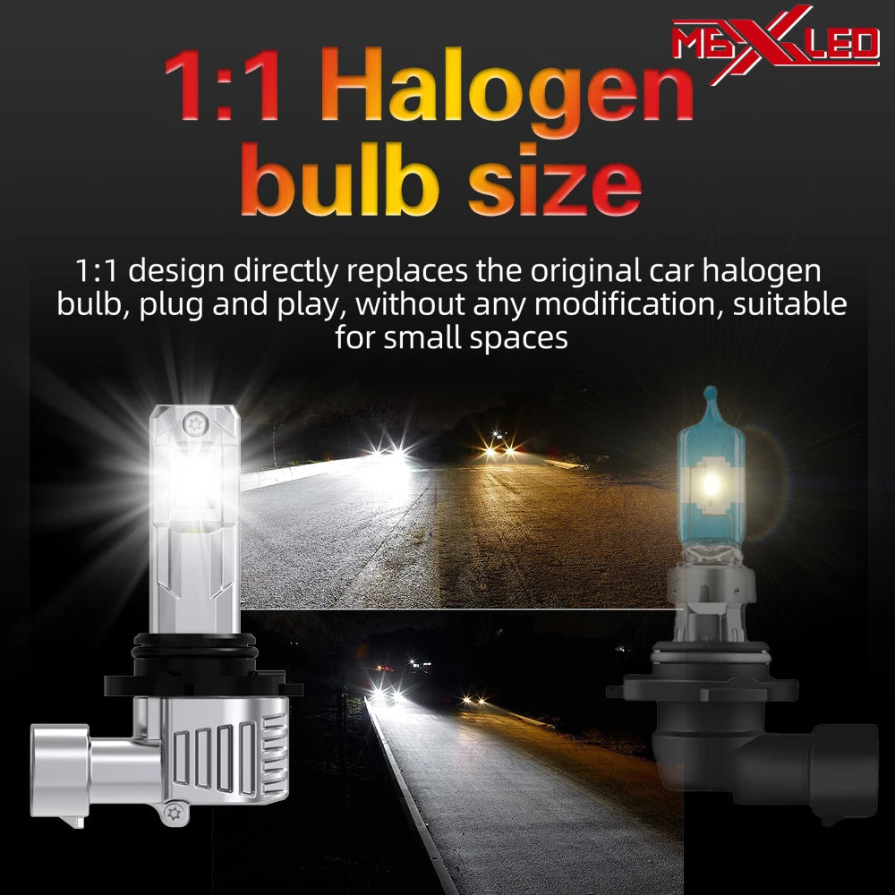 HB4 9006 Led Headlight Fog Light Canbu Car Bulb High Power Xenon White Diode Lamp 12v For