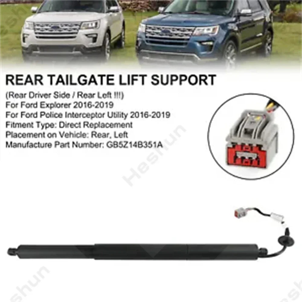 Tailgate Support Rod Power Rear Trunk Liftgate Strut For 2016-2019 Ford Explorer Electric  | AUTOKITSHOP