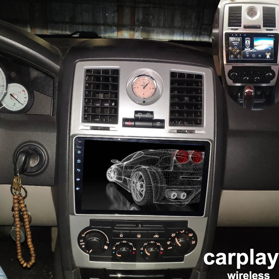 8+128GB Car Radio 2Din Android 14 Multimedia Player Auto audio For Chrysler Aspen 300C 200