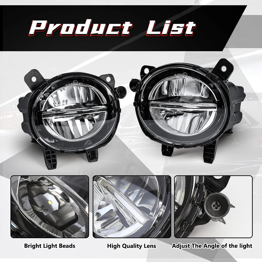 63177315559 63177315560 For BMW F20 F21 F22 F23 F30 F31 F32 F34 GT F35 LCI Car Fog Lamp LE | AUTOKITSHOP