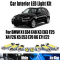 LED Interior Light Kit for BMW X1 E84 E48 X3 E83 F25 X4 F26 X5 E53 E70 X6 E71 E72 Indoor Car Ceiling Bulbs Canbus LED...