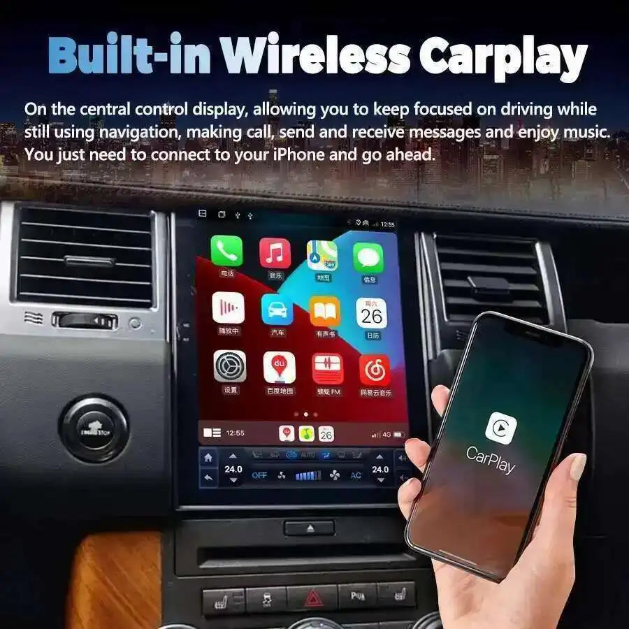 Dual System Android 15 Touch Screen For Land Rover Range Rover Sport 2013 2010 GPS Navigat | AUTOKITSHOP