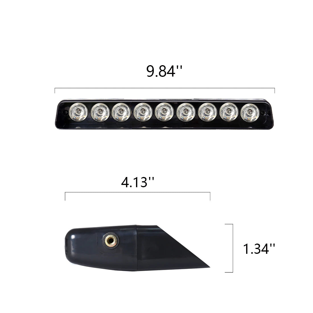 S1 9 LED Car Warning Lights Strobe Flashlights Emergency Dashboard Indicator 12V Ultra Bri | AUTOKITSHOP