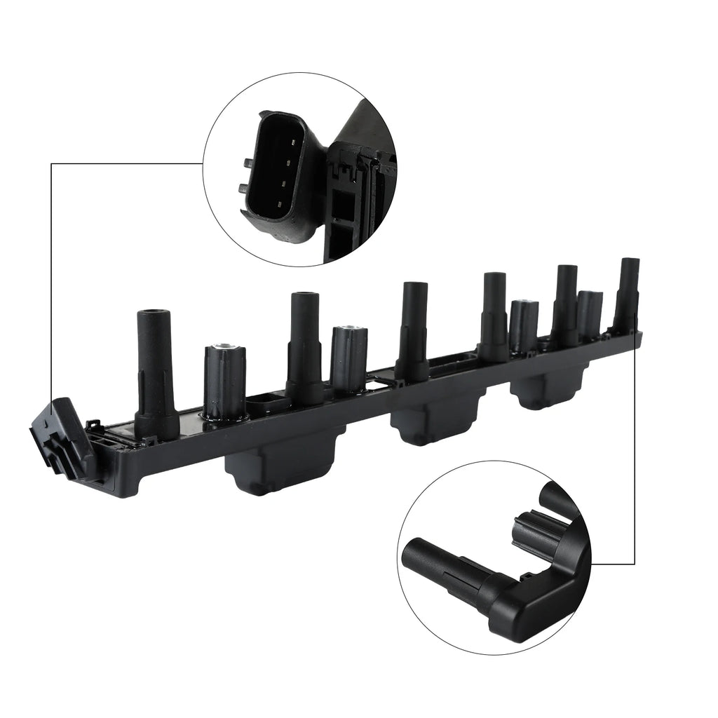 Ignition Coil For 2001-2004 Jeep Cherokee Grand Cherokee 4.0L L6 5C1181 E239 52-1654 56041