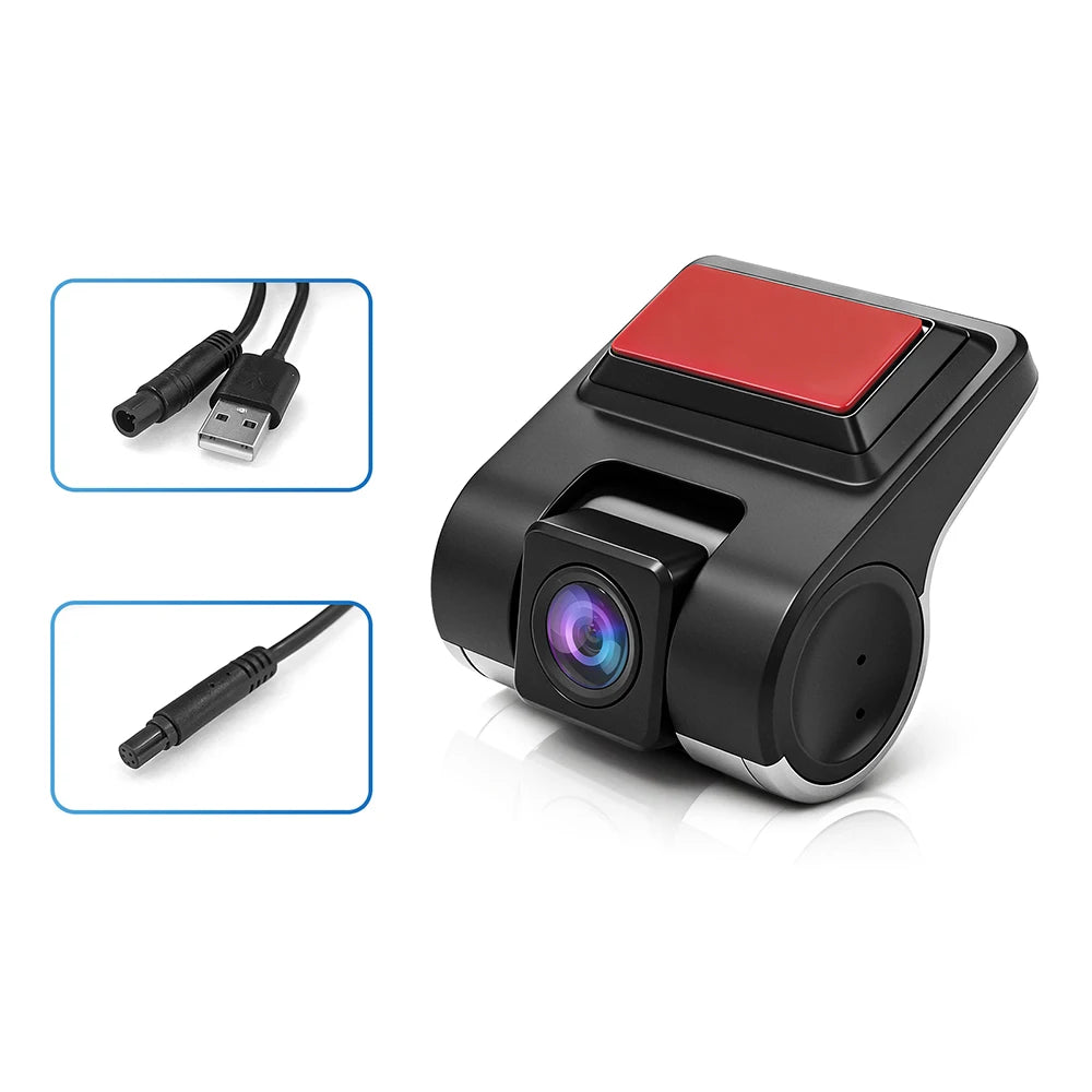 720P 170° DVR Driving Recorder Media Comes with ADAS Driving Assistance Function Recorder
