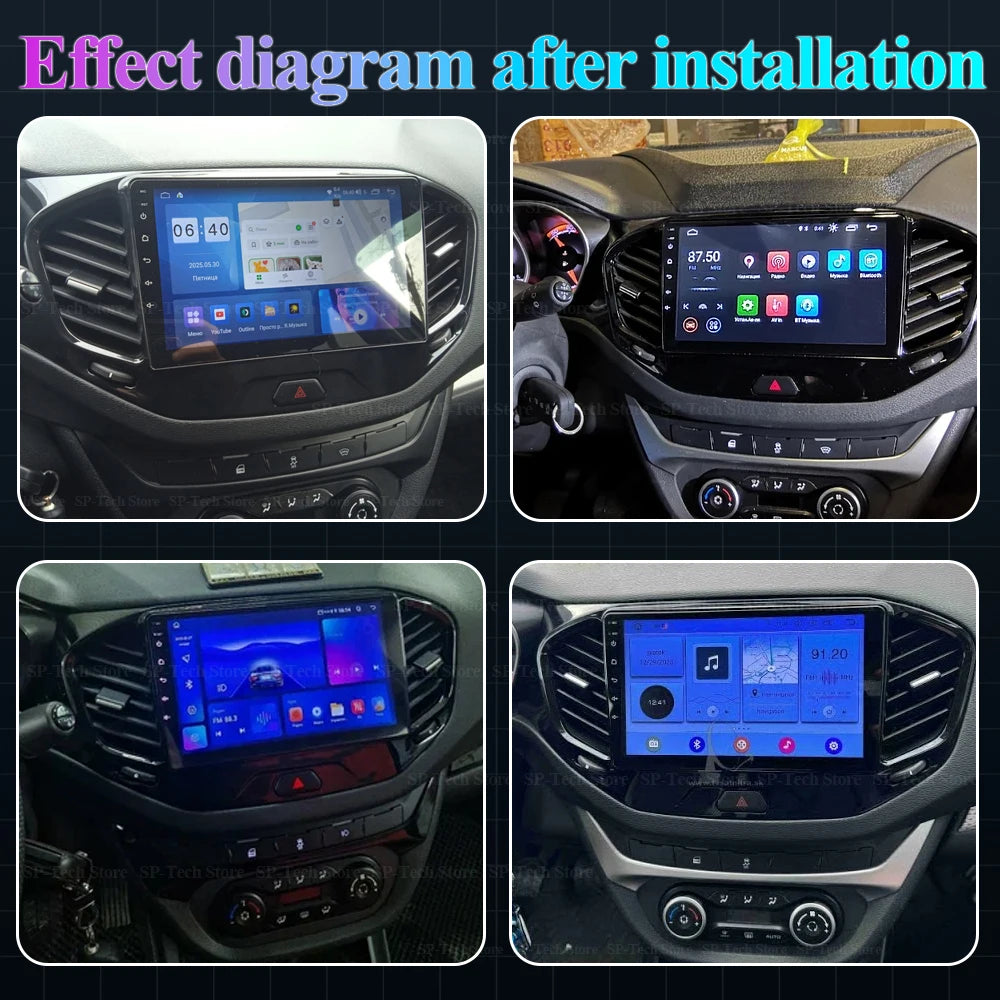 For Lada Vesta Cross Sport 2015 2022 Car Radio Multimedia Video Player Navigation Stereo A | AUTOKITSHOP
