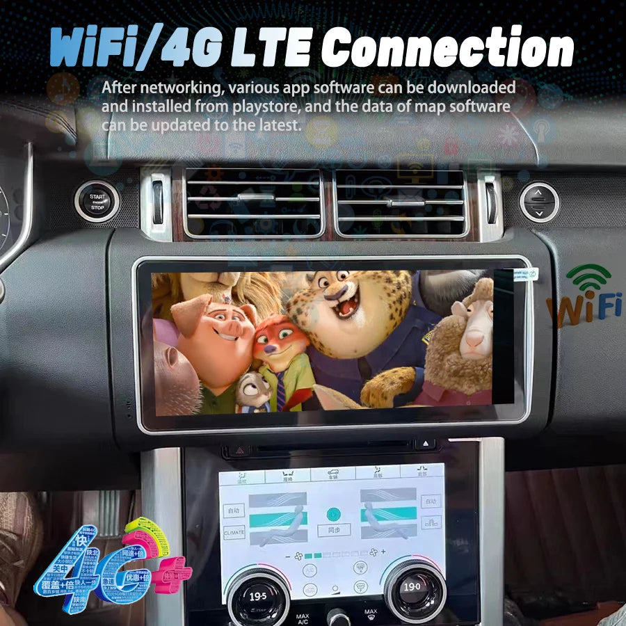 Car Radio For Land Rover Range Rover Vogue L405 Sport L494 2014-2017 Android Multimedia Pl | AUTOKITSHOP