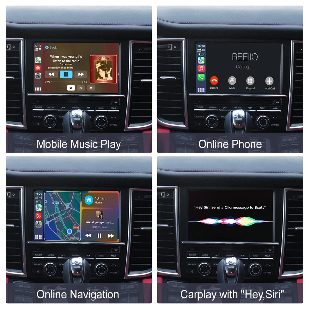 for Porsche PCM3.1 Panamera Cayenne Cayman Macan 911 991 718 Accessory Wireless CarPlay An